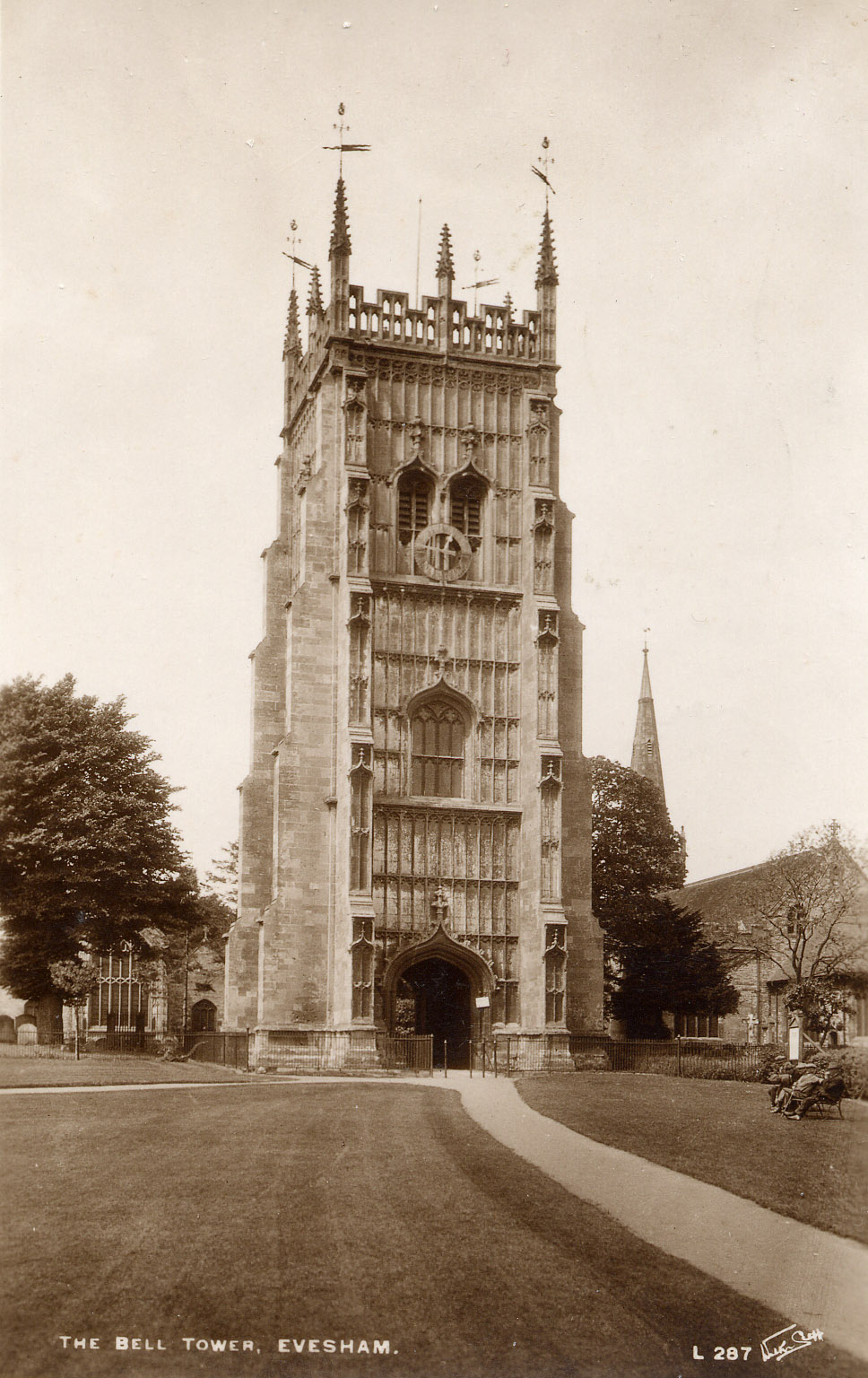 evesham_abbey_bell_tower_c1935