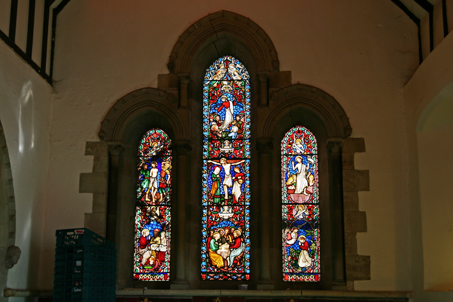 worcs st alban east window 2008