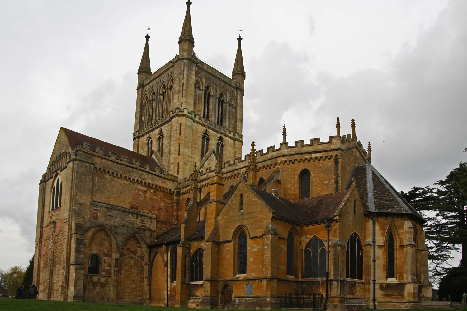 Pershore abbey ext mar 2012